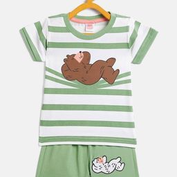 Camey Kids Printed T-shirt With Shorts-picture-27