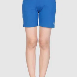 Bodycare Kids Girls Shorts Pack of 1-Navy Blue-picture-18