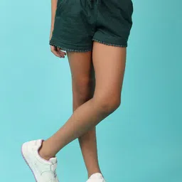 V-Mart Solid Girls Shorts image 1