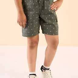 Stylo Bug Boys Printed Cotton Outdoor Shorts image 1