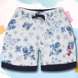 3PIN Girls Floral Printed Cotton Shorts-picture-49