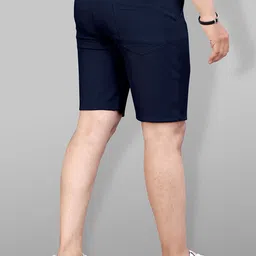 INDICLUB Men Striped Running Shorts image 2