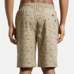 Jockey Combed Mercerized Cotton Woven Fabric Bermuda with Side Pockets-US88 image 3