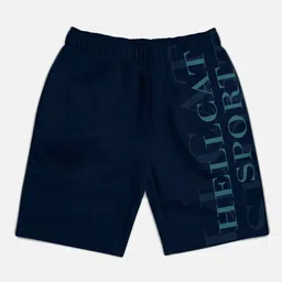HELLCAT Boys Pack Of 3 Typography Printed Cotton Shorts image 4