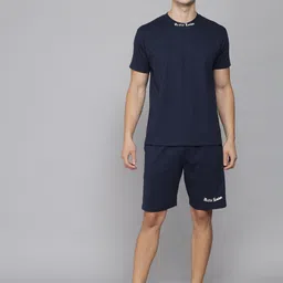 GRIFFEL Men High-Rise Cotton Shorts image 5