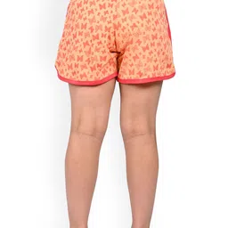 BAESD Girls Pack of 3 Floral Printed High Rise Cotton Shorts image 5