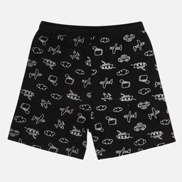 Bodycare Kids Boys Pack Of 2 Printed Mid-Rise Cotton Shorts image 3