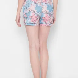 FashionRack Women Pack of 2 Printed Cotton Lounge Shorts image 2