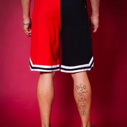 WEARDUDS Men Relaxed Fit Typography Printed Pure Cotton Shorts image 2