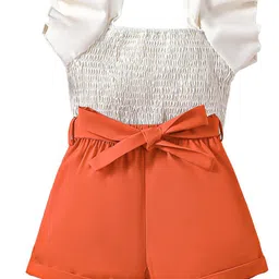 StyleCast x Revolte Girls Short Sleeves Square Neck Top with Shorts-image-46