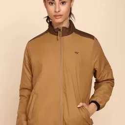 Wildcraft Women Brown Lightweight Longline Outdoor Sporty Jacket image 1