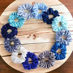 Radhu & Kabby Women Set Of 12 Ponytail Holders image 1