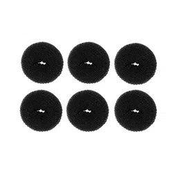 CHRONEX Women Black Set of 6 Hair Accessory Set-image-21