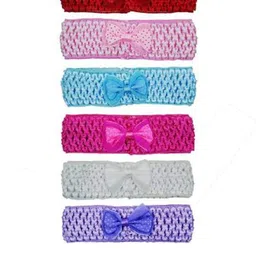 LYTIX Girls Assorted Set of 6 Embellished Hairband-picture-19
