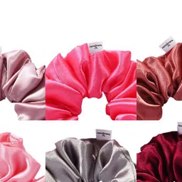 Radhu & Kabby Women Set Of 12 Ponytail Holders image 4