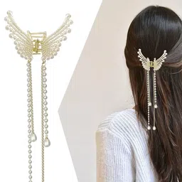 CHRONEX Embellished Butterfly Claw Clip image 5