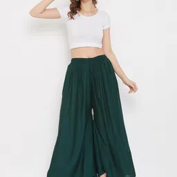 Clora Creation Women Slip-On Flared Palazzo image 3