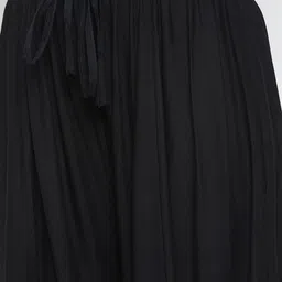 Clora Creation Women Black Flared Ethnic Palazzos image 5