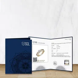 KUBERBOX Cayman 18KT Gold Diamond Studded Nose Pin-0.47 gm image 4