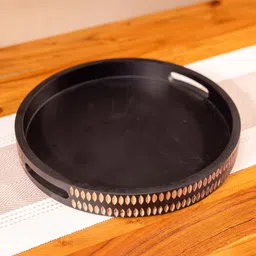 ireka homes Acacia Wood Serving Tray image 5