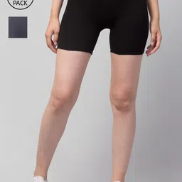 Apraa & Parma Women Slim Fit Cycling Sports Shorts-picture-16