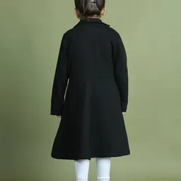 MINI & MING Girls Notched Lapel Single-Breasted Princess Coat image 4