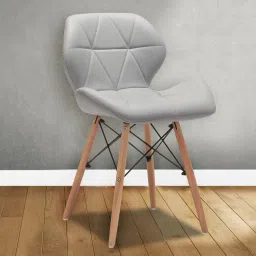 finch fox Eames Leatherette Iconic Chair in Grey Colour image 1