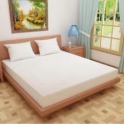 EverHOME White Solid King Size Mattress Protector-picture-13