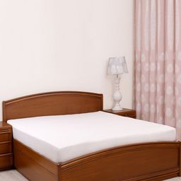 TIDY SLEEP White Solid Mattress Protector-picture-42