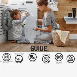 Adbeni Infants Grey 210 GSM Waterproof Mattress Protectors image 3