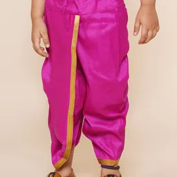 Sethukrishna Boys Art Silk Dhoti Pants image 1