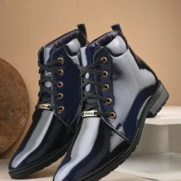 Vellinto Men Round Toe Regular Boots-picture-25