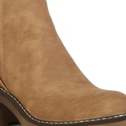 London Rag Women Mid Top Platform Heel Regular Boots image 5