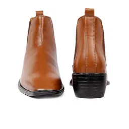 Bxxy Men Mid Top Block-Heel Chelsea Elevator Boots image 2