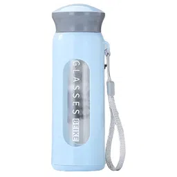 WELOUR Blue Glass Water Bottle 400 ML-picture-27