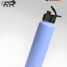 Speedex Purple Set of 4 Stainless Steel Solid Water Bottle-picture-16