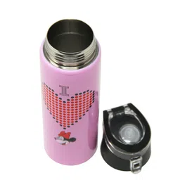 Disney Girls Pink & Red Printed Flask Water Bottle 500ML-picture-36