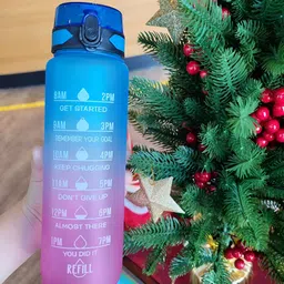 WELOUR Multicoloured Single Plastic Printed Water Bottle image 3