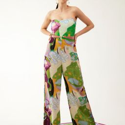 Tizzi Abstract Printed Swimwear Cover up Bottom-picture-35