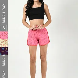 BAESD Women Pack Of 3 Conversational Printed High-Rise Pure Cotton-picture-20