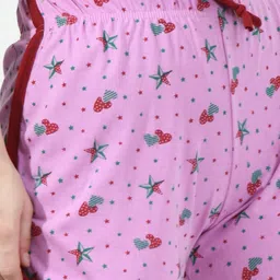 BAESD Women Pack Of 3 Conversational Printed High-Rise Pure Cotton image 2