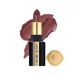 Colors Queen Luxury Matte Non Transfer Bullet Lipstick 4g - Rouge 12-picture-45