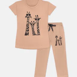 Tee Weavers Girls Printed Night suit-picture-52