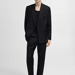 MANGO MAN Pleated Chinos Trousers image 4