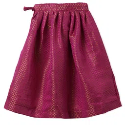 PICCOLO Girls Ready to Wear Lehenga & Unstitched Blouse With Dupatta image 4