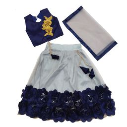 BAESD Girls Embellished Ready to Wear Lehenga & Blouse With Dupatta-picture-13