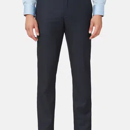 Blackberrys Men Mid-Rise B-95 Slim Fit Formal Trousers-picture-31