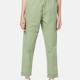 Honey by Pantaloons Women High-Rise Trousers image 1