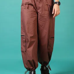 V-Mart Women Regular Fit Mid-Rise Cotton Cargos Trousers-image-23