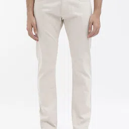 RARE RABBIT Men Spoke-24 Mid-Rise Cotton Regular Fit Trouser image 2